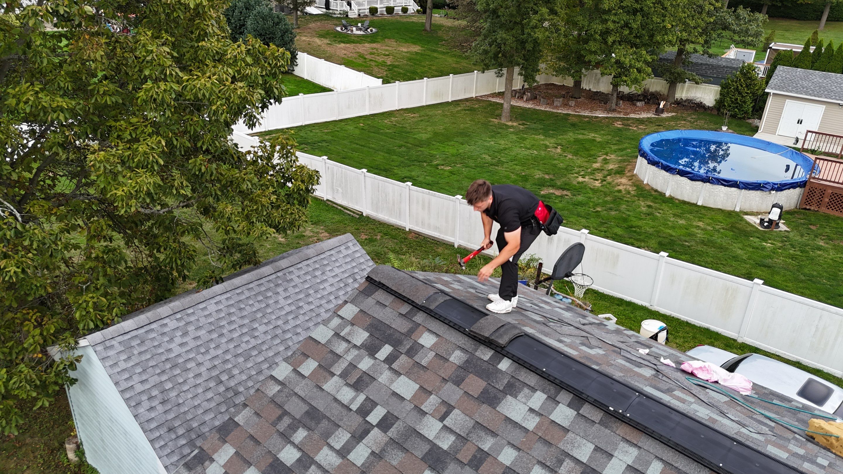 Owens Corning Duration: Storm Cloud in East HAVEN by Golden Shield Roofing