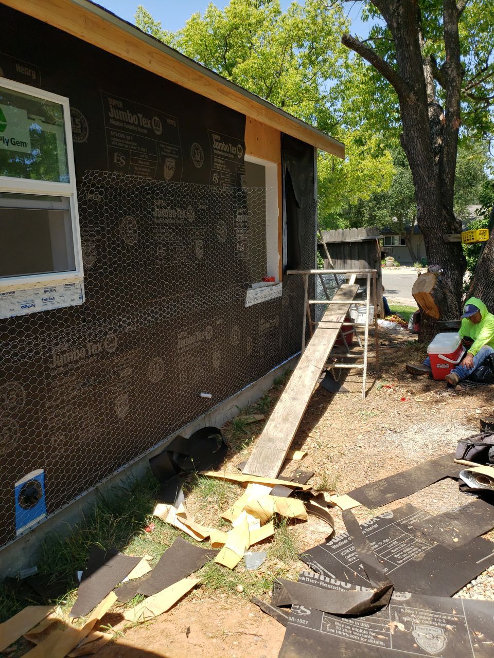 Gutter Installation using Englert LeafGuard Gutters by Byers Enterprises 
