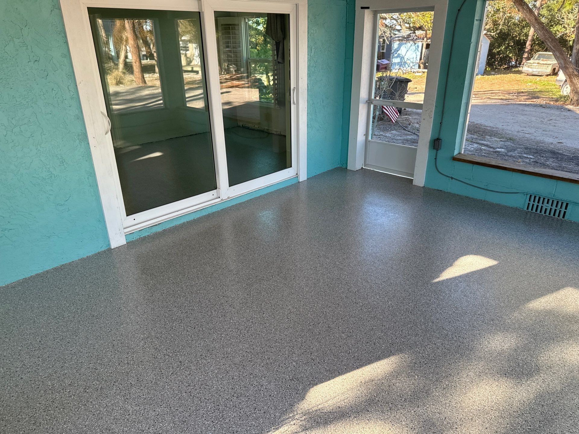Interior  in Cedar Key, FL in Mount Everest by Cross Creek Concrete Coatings