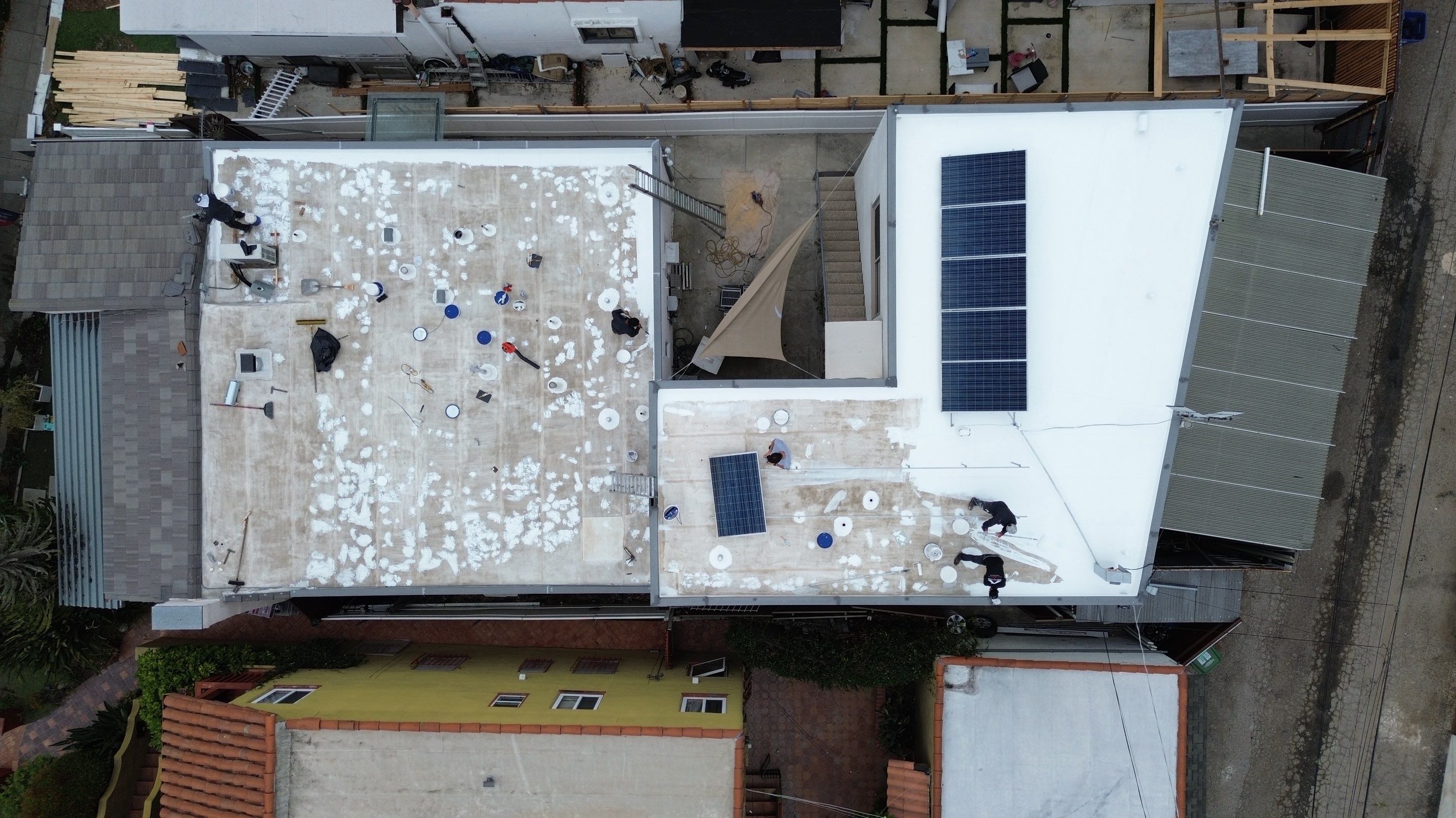 Residential Silicone Recoat by Hull Brothers Roofing