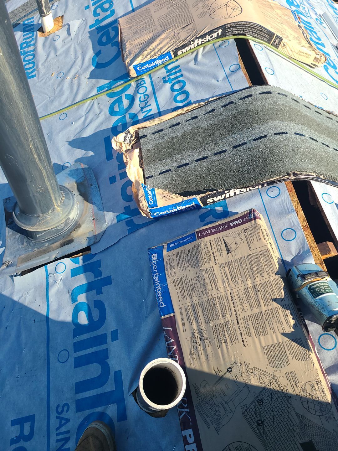 Centreville: Residential Roof Replacement with CertainTeed Landmark Pro Designer Shingles in Max Def Charcoal Black by RM Banning, Inc.