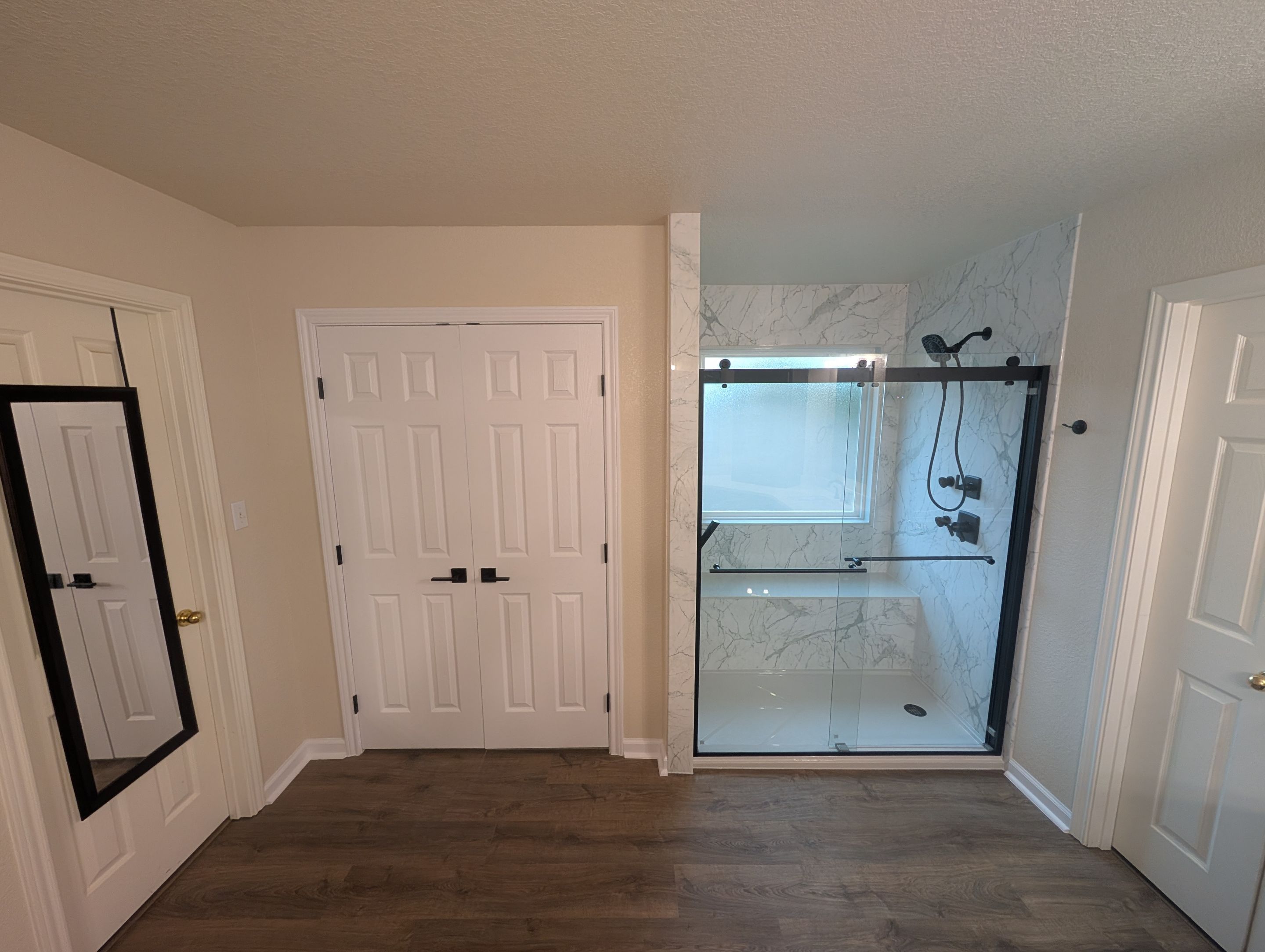 San Antonio Tub-to-Shower Conversion Before and After by Legacy Bath and Kitchen