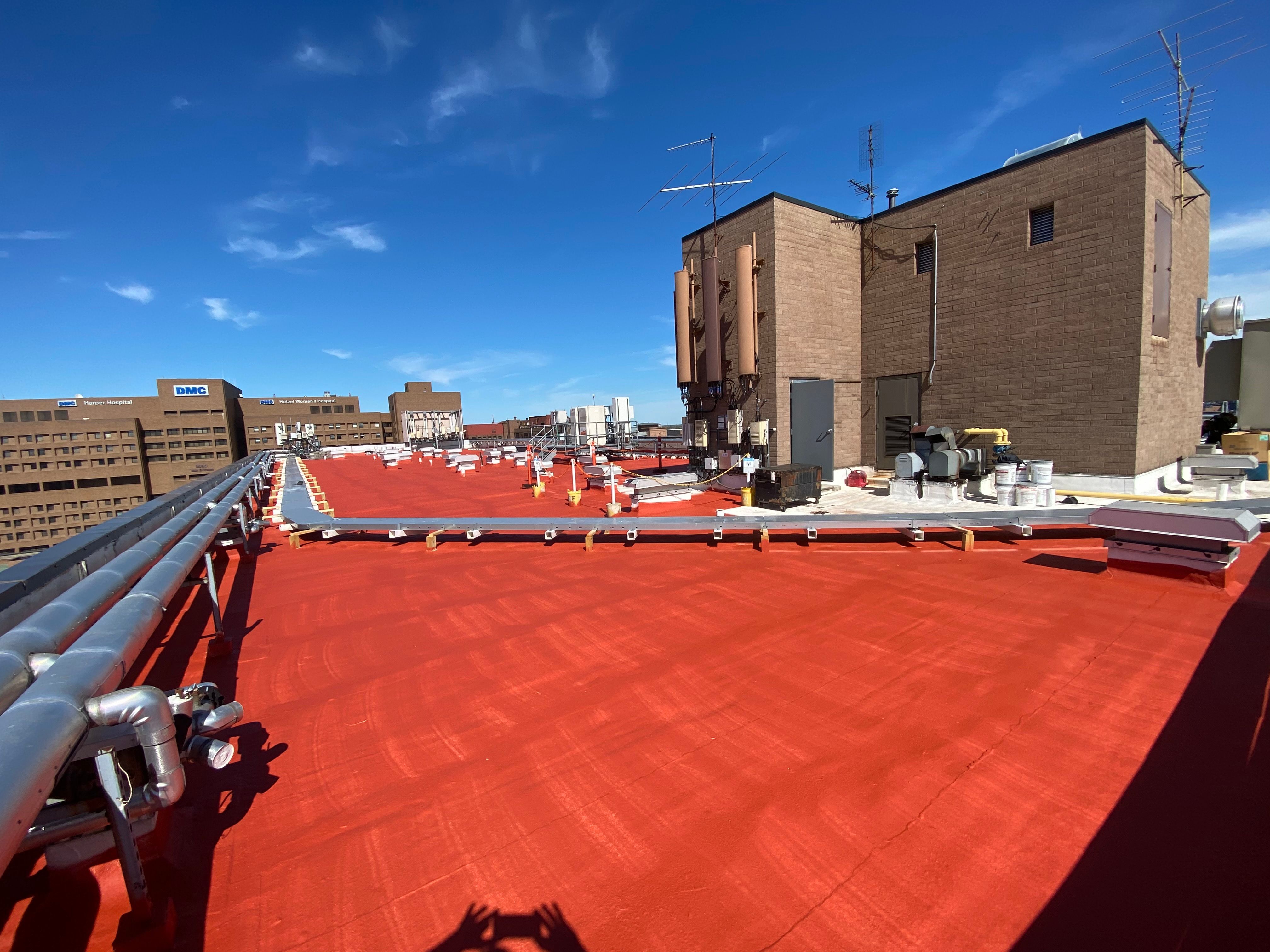 City of Detroit Roof Restoration by Bloomfield Construction & Restoration
