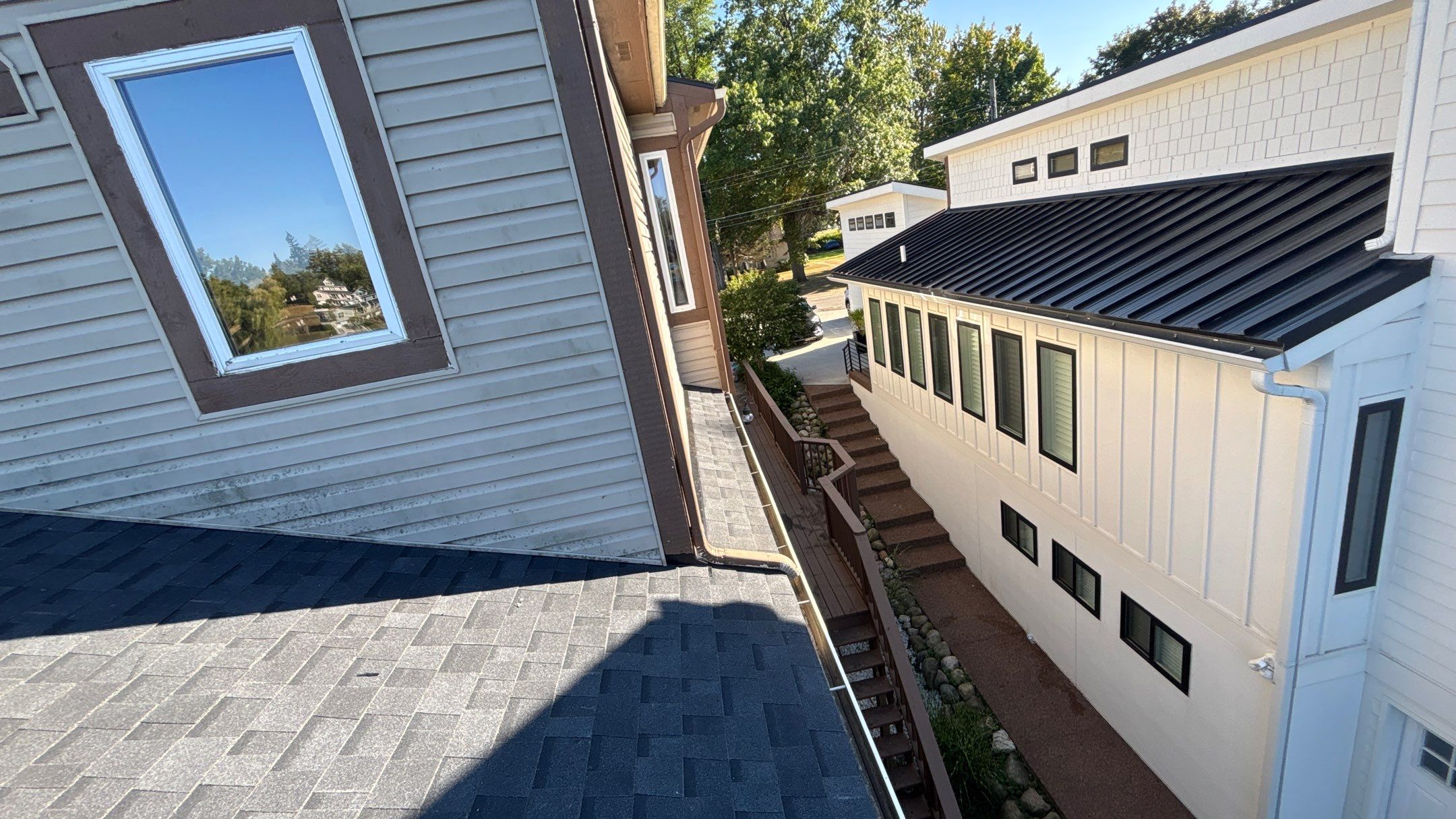 Roof Replacement using Owens Corning Onyx Black by 180 Contractors