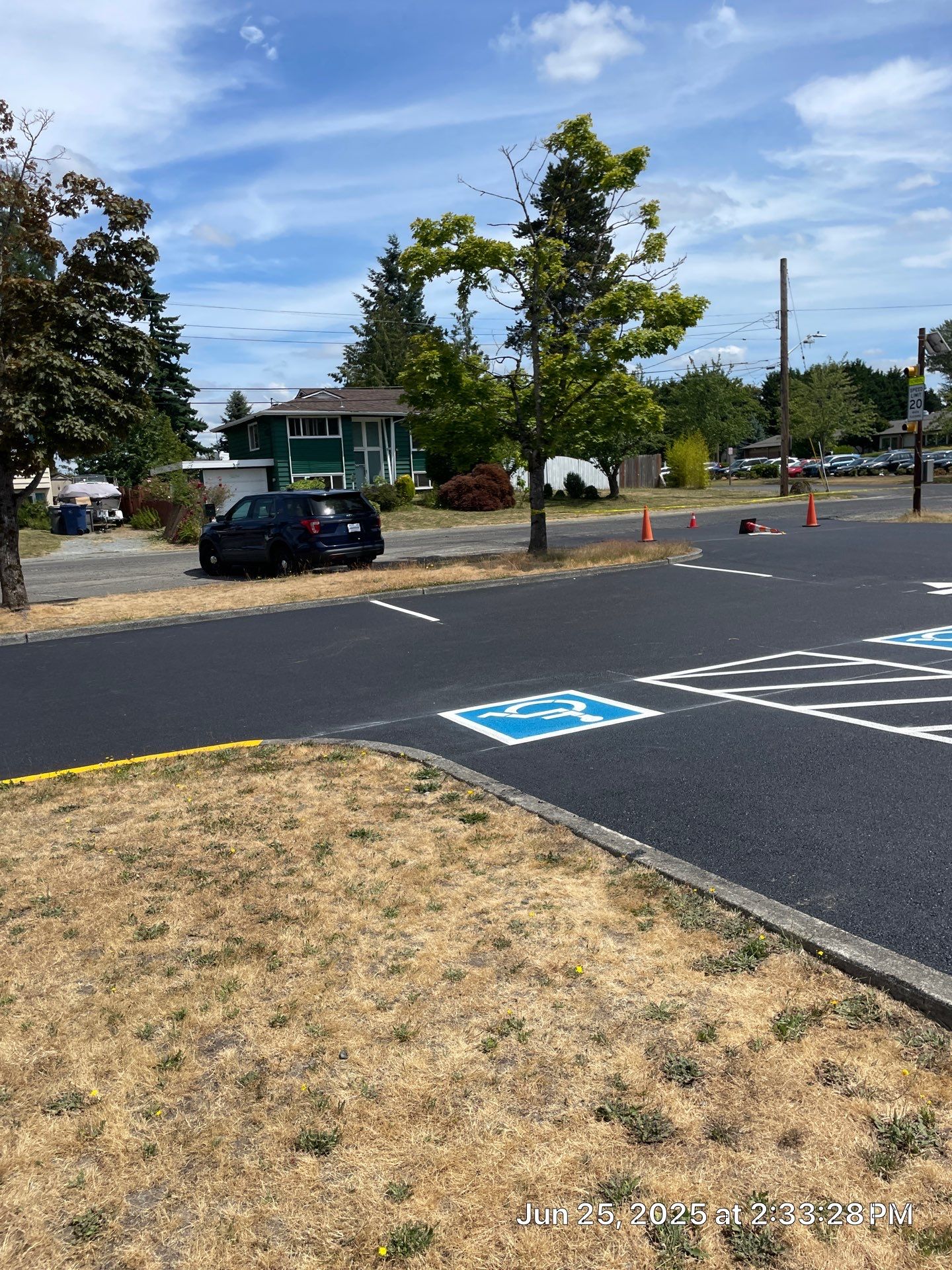 Sealcoat Parking Lot Renovation by Jireh Asphalt & Concrete Inc 