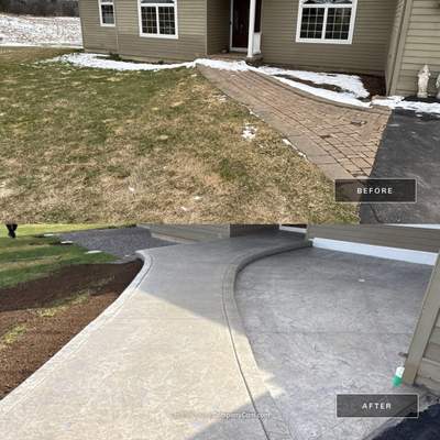 Oxford Slate Stamp Patio