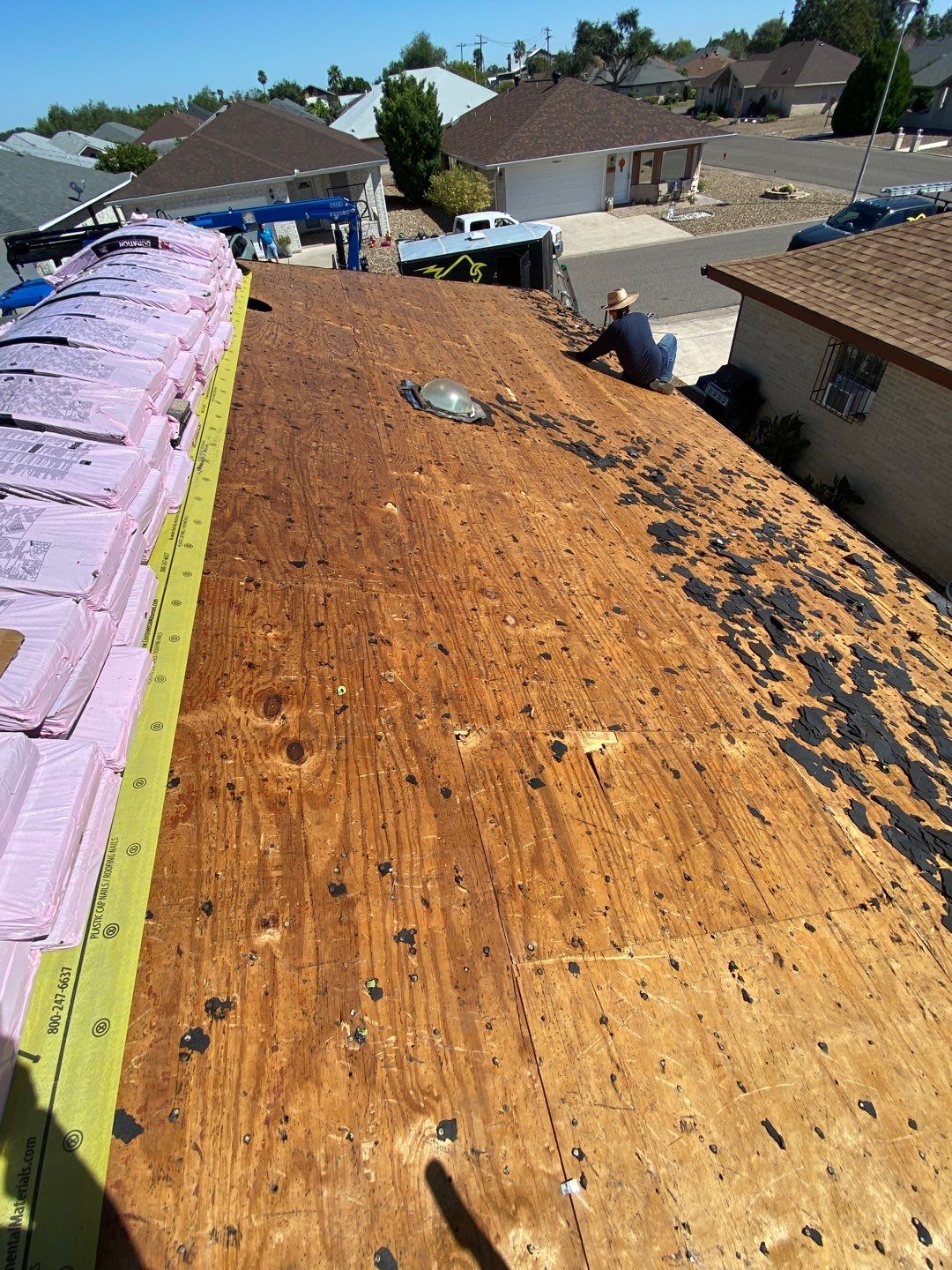 Mission Roof Project by Bison Roofing  