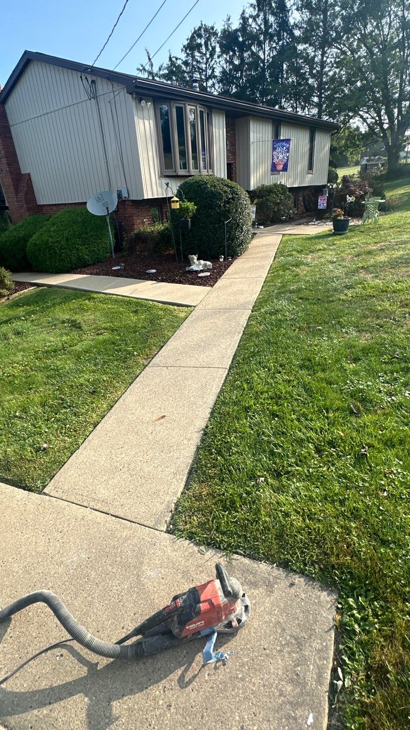 Walkway Project in Belle Vernon by Floors in a Day, Inc