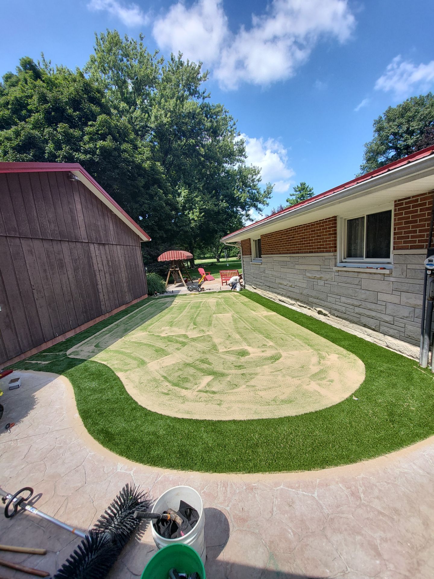 Marion Courtyard Green by Southwest Greens Midwest