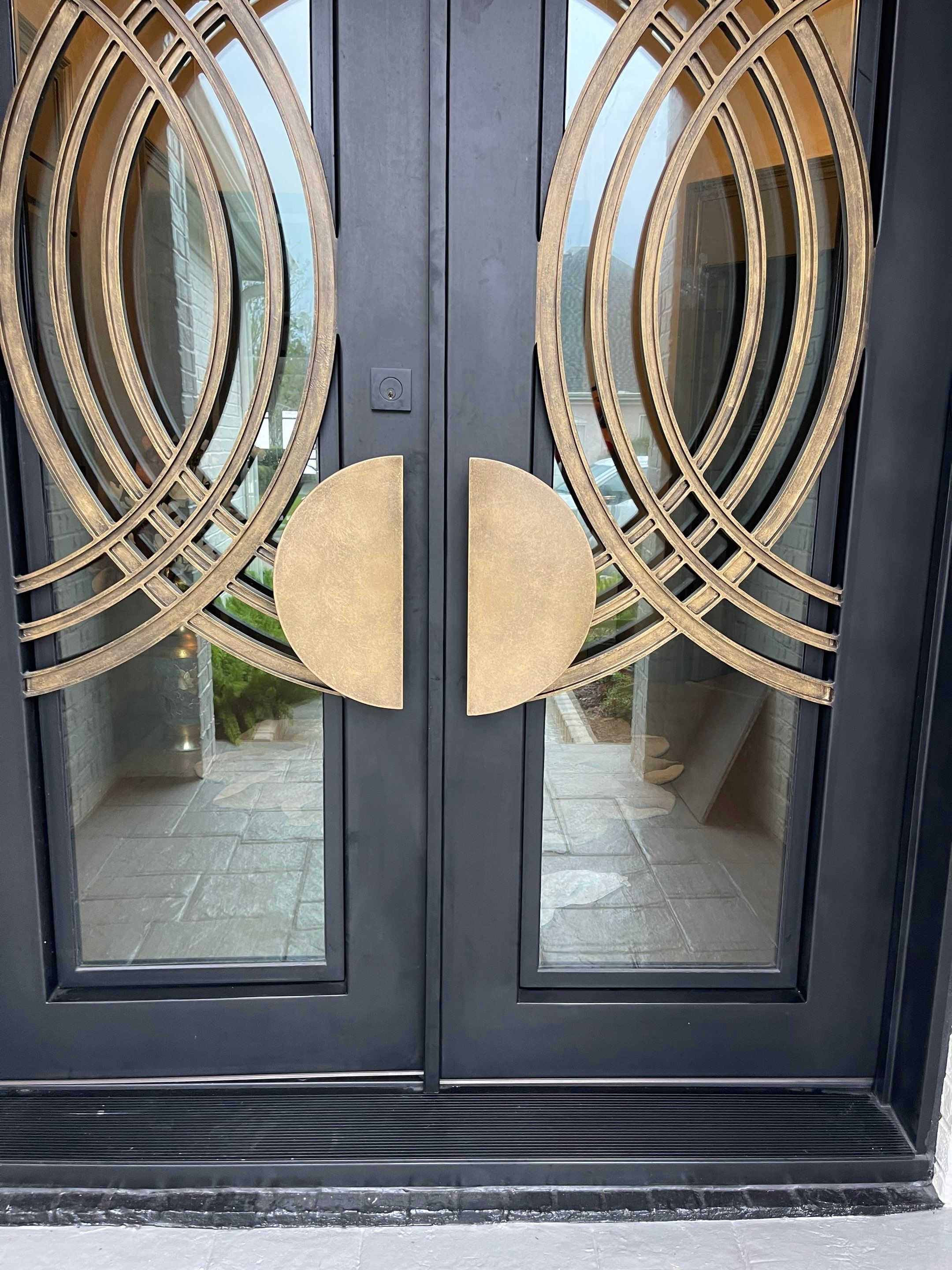 Designed to be more than an entry. by Solara Custom Living