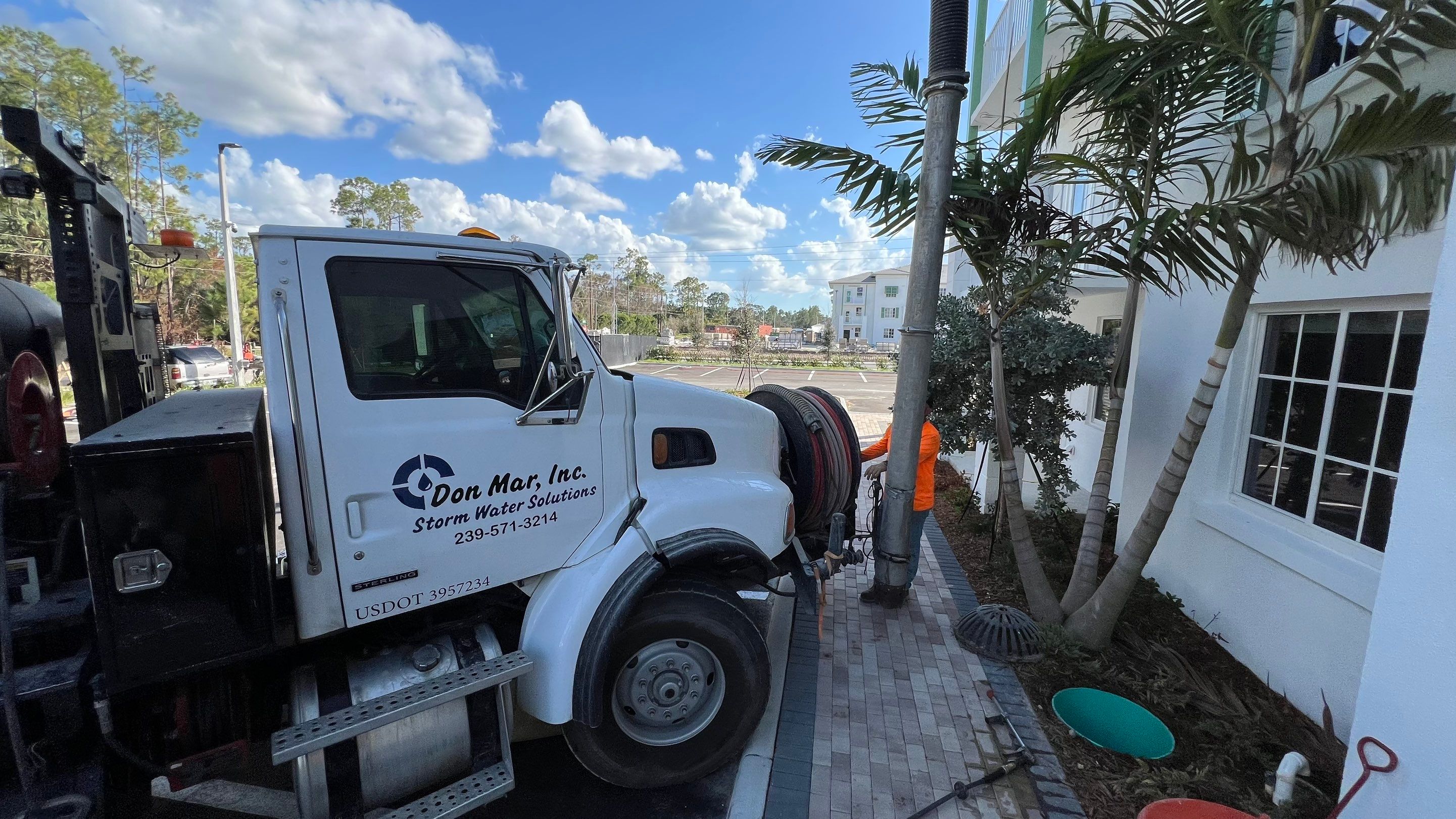 New Construction Condo Community Stormwater System Maintenance by Don Mar, Inc. Storm Water Solutions