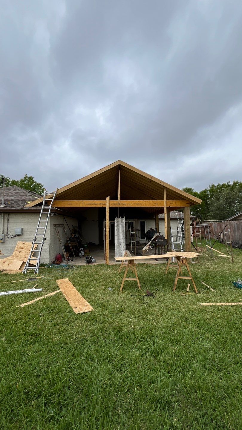 Patio Cathedral by Bayfront Roofing and Construction