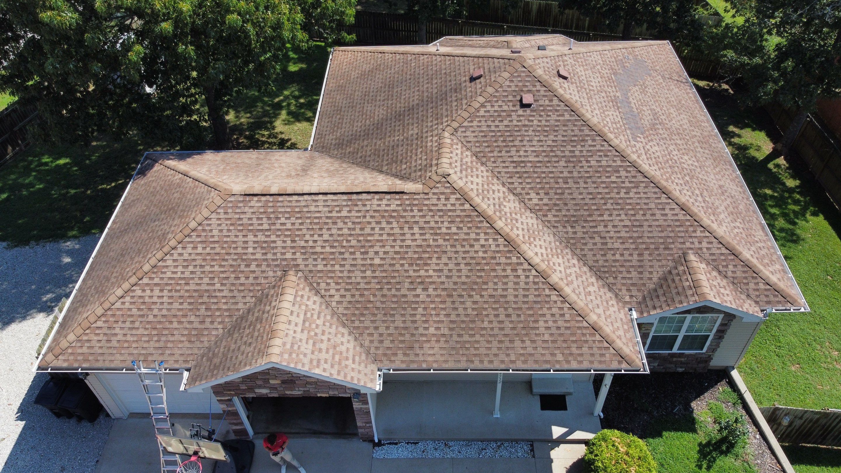 Residential Roof Replacement - Atlas Pinnacle Pristine Architectural Shingles - Color Morning Harvest  by Titan Commercial & Residential Roofing 