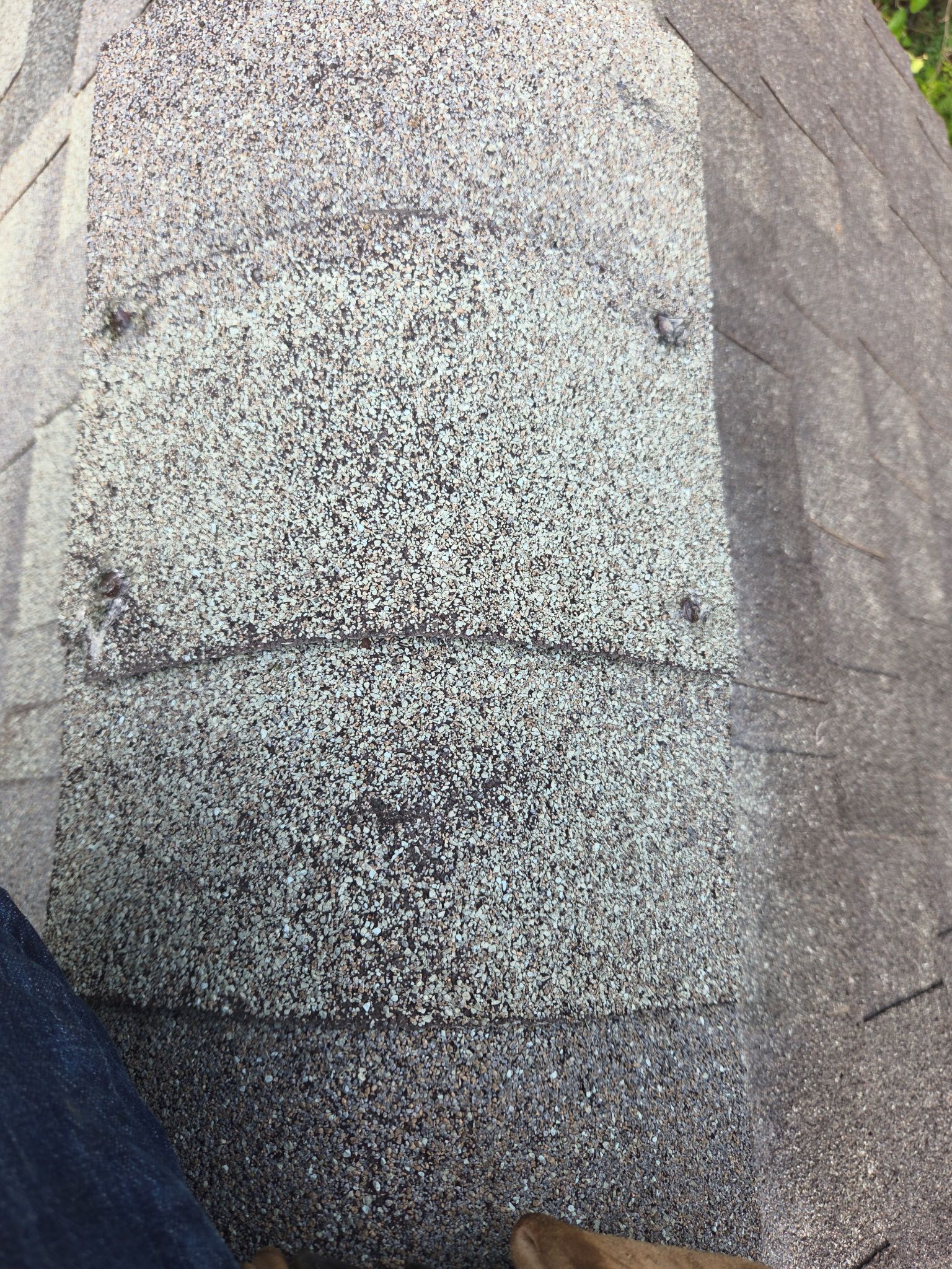 Crazy Wind Damage Repair on a Steep Roof by REPS OF TEXAS