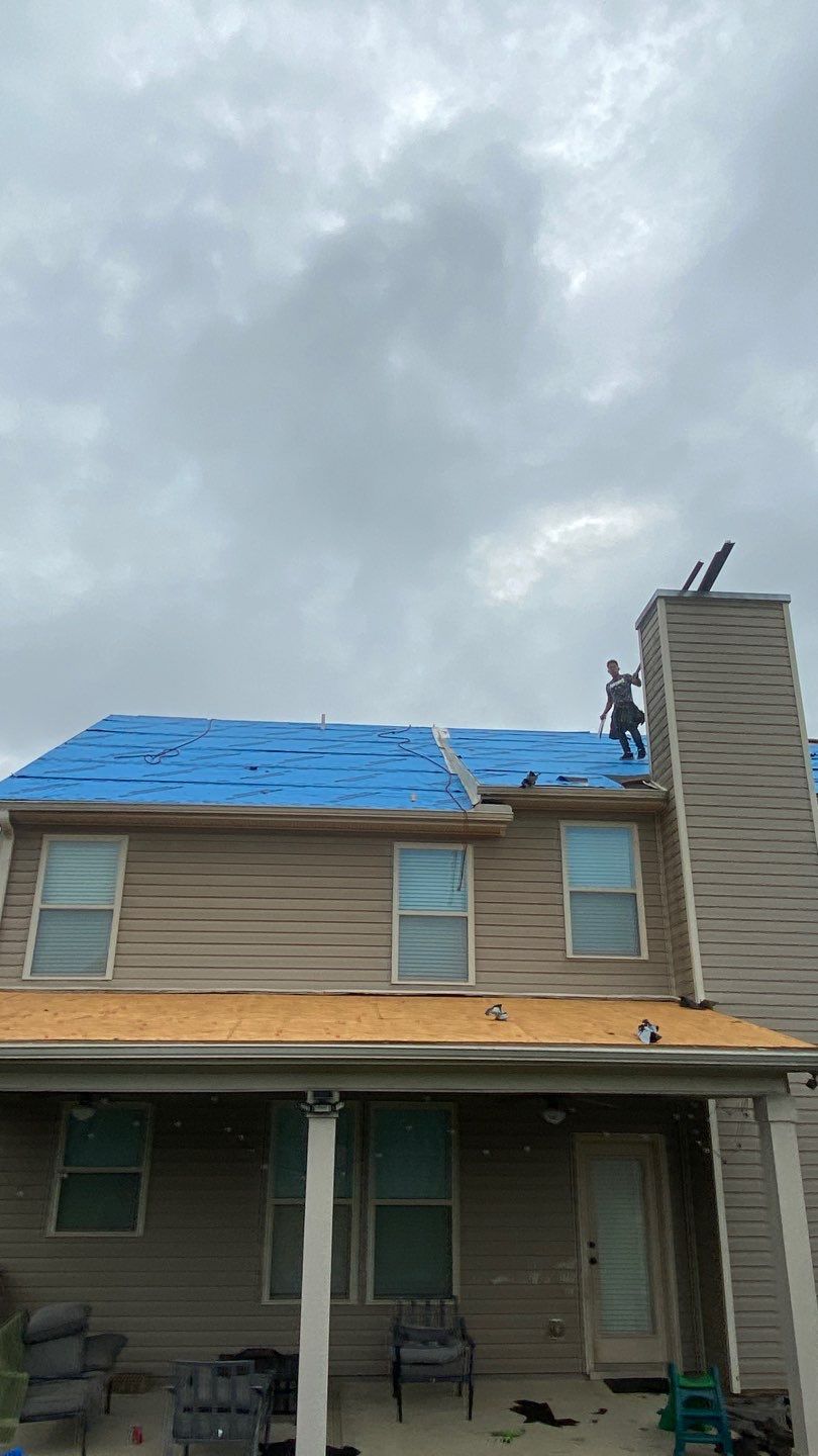 Residential Roofing Installation using Owens Corning by Inspector Roofing and Restoration