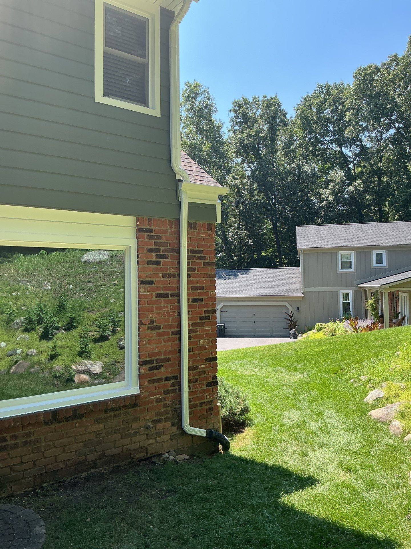 Siding Replacement using Alside Deep Moss by 180 Contractors