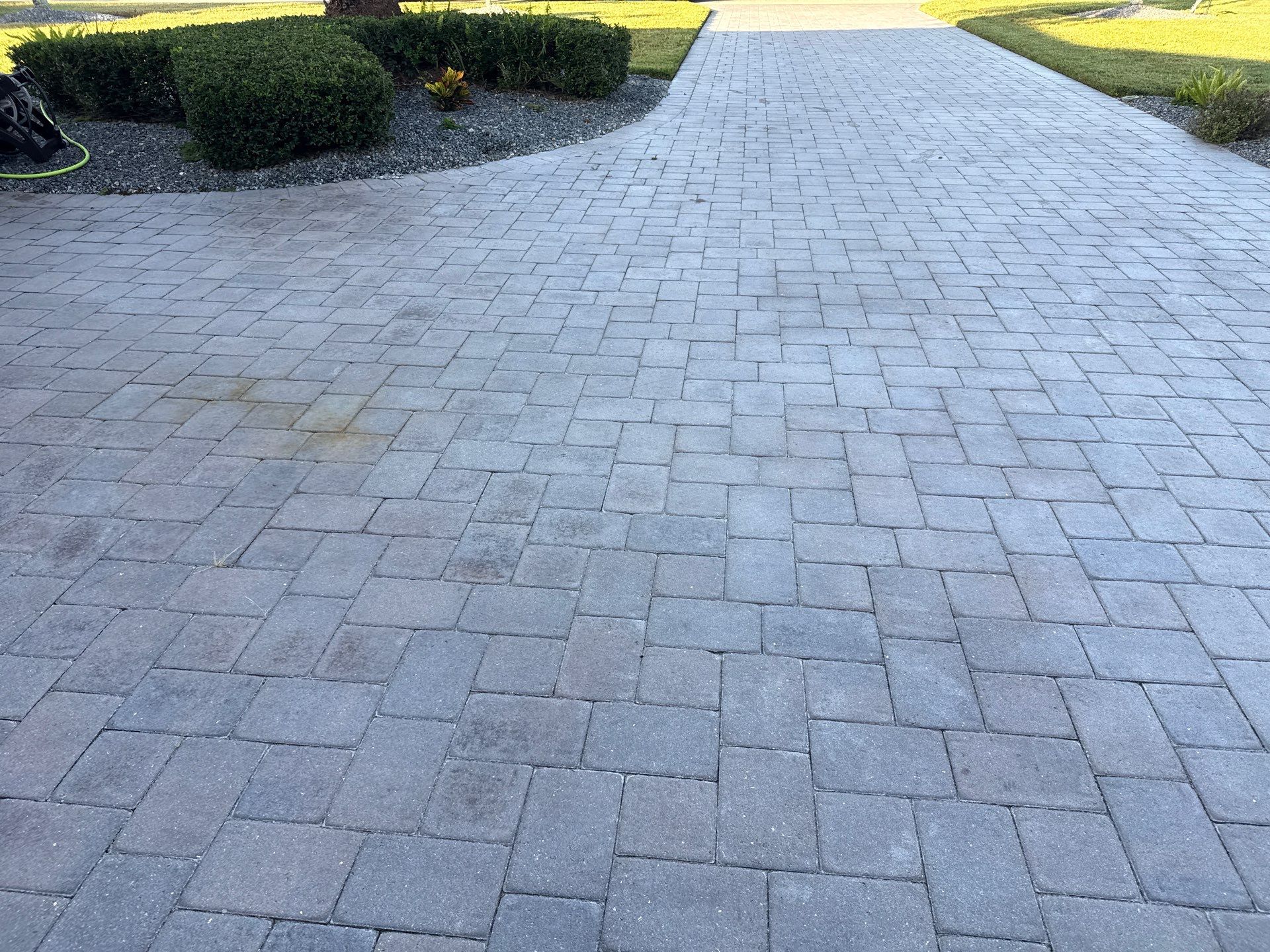 Flat Tile Roof, Paver Pool Deck & Driveway Cleaning | Cove at Twin Rivers, Parrish FL by Sunshine AquaWash