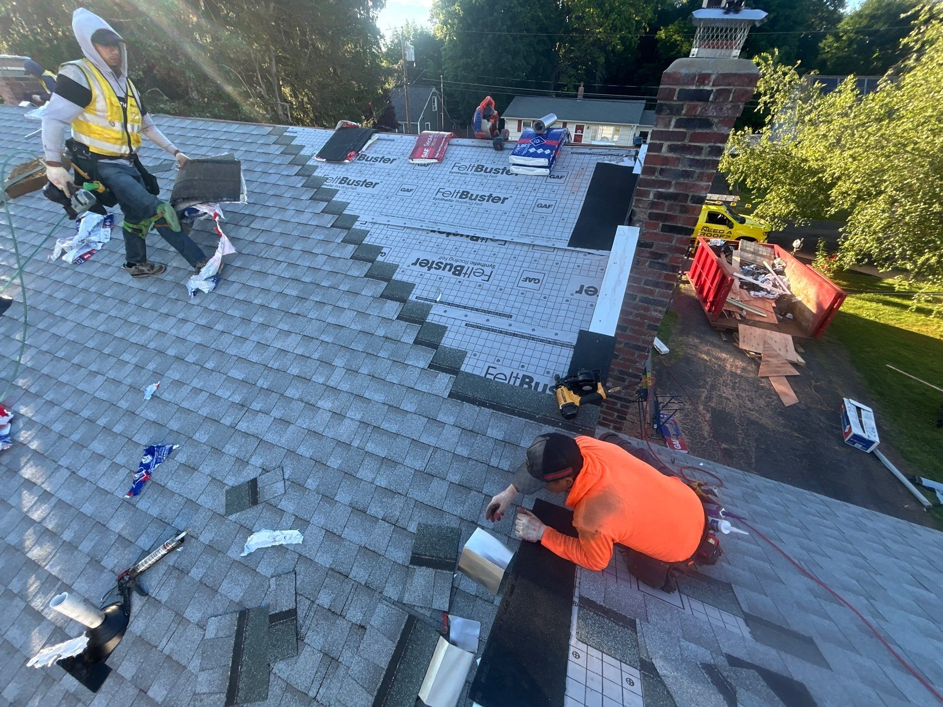 Project in Southington, CT by Elitex Roofing