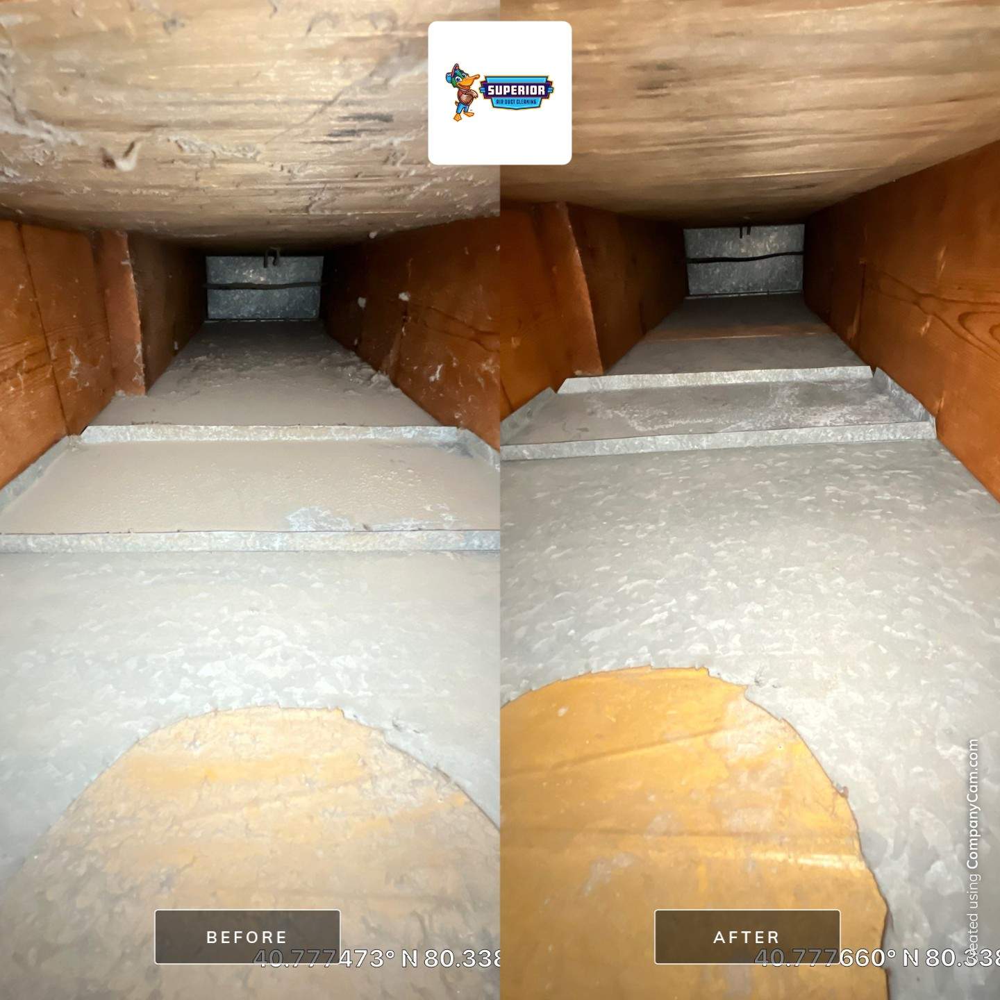 Air Duct Cleaning With a Vacuum Truck in Beaver Falls, PA by Superior Air Duct Cleaning