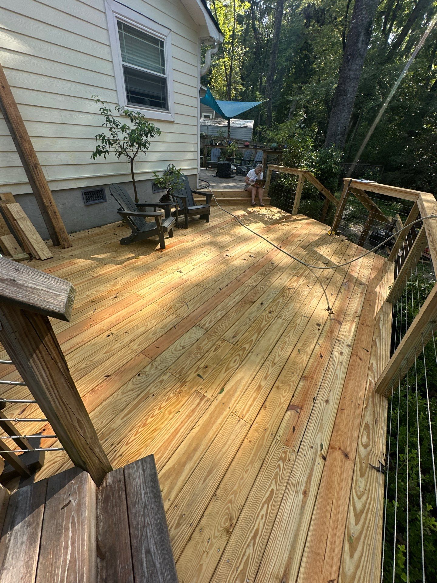 Deck using Wood Sealant by DuraSeal