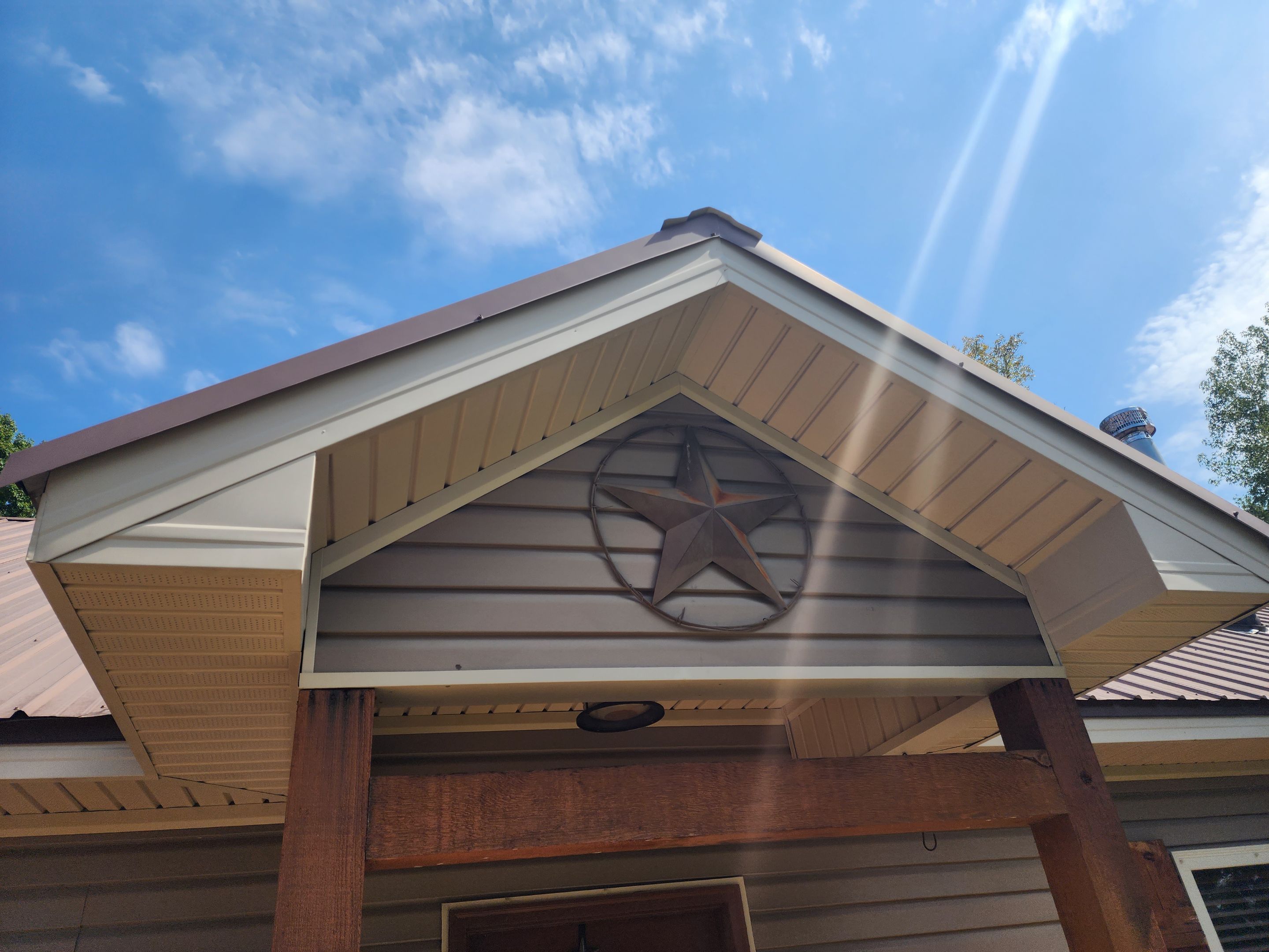 Residential Metal Roof Replacement using Reed's Metals: 26 GA. Standing Seam: Charcoal Grey by Hostetler Roofing