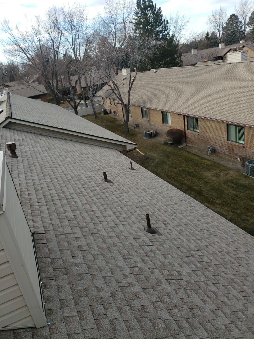 Storm Damaged Roof using GAF Timberline HDZ - Lifetime Shingle by The Roof Doctor