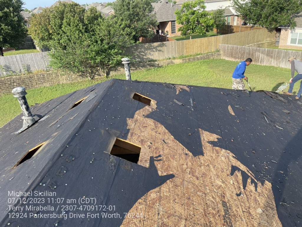 Project in Fort Worth by Zeus Exteriors