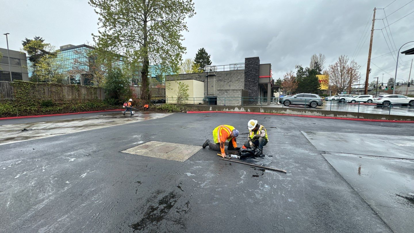 TRJ Construction | Asphalt Parking Lot Repair  by Jireh Asphalt & Concrete Inc 