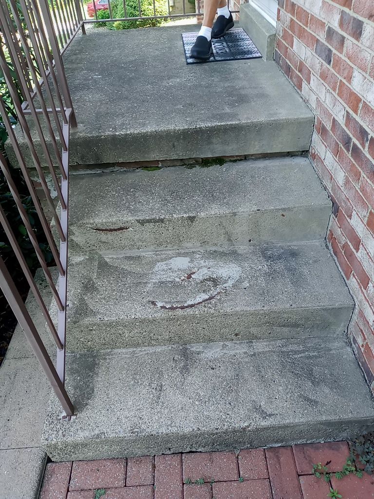 Porch + Steps Project in North Huntingdon by Floors in a Day, Inc