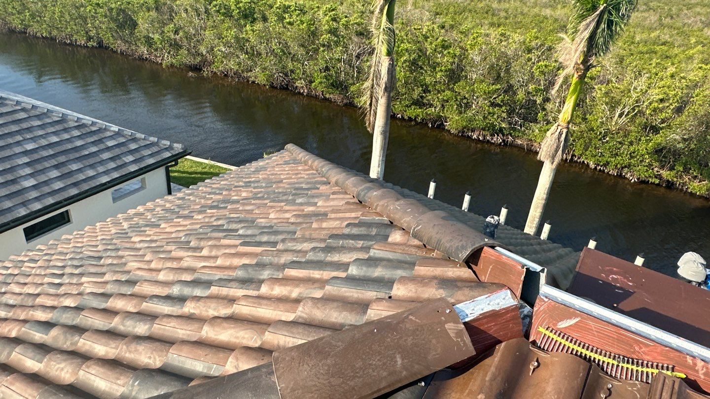 Residential Roofing Installation using Brava Spanish Tile in Punta Gorda, FL by International Roofing