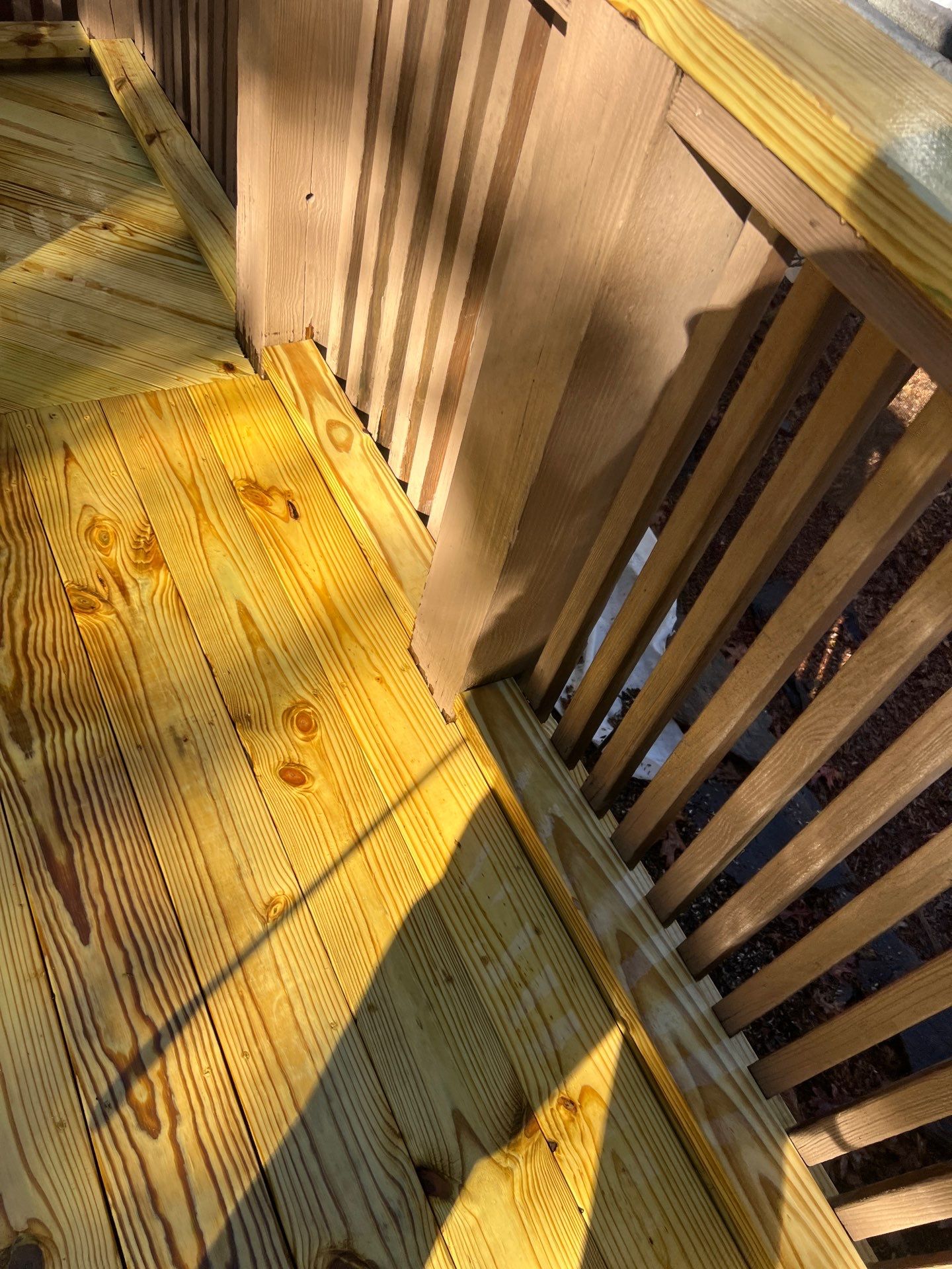 Coated Deck using Wood Sealant by DuraSeal