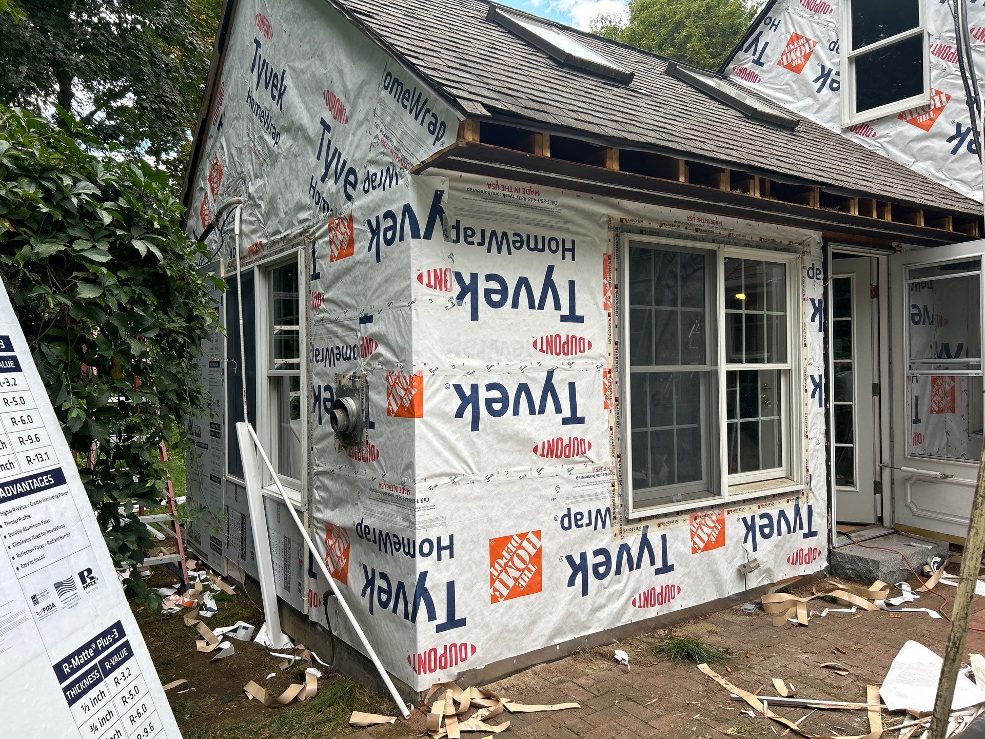 Complete exterior remodeling in Ashland, MA by UBrothers Construction