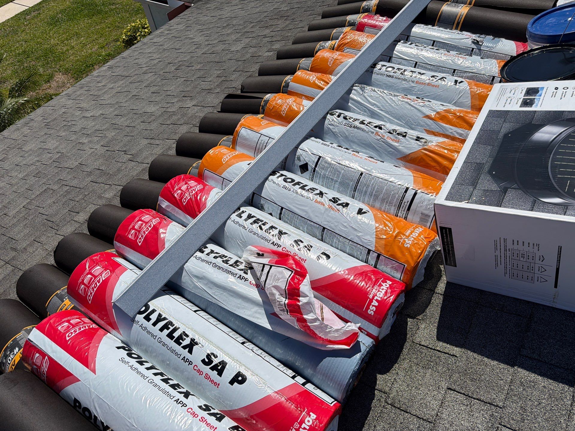 Residential Roofing Installation using 1" Nail strip metal roof by BLUES BROTHERS CONSTRUCTION CORP