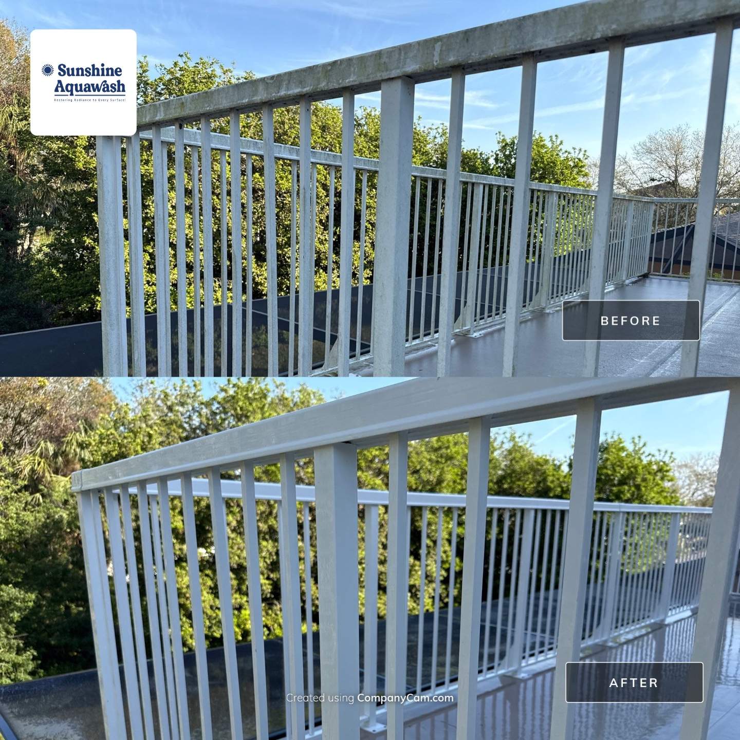 Barrington Ridge 2-Story House & Driveway Cleaning – Before & After Transformation! by Sunshine AquaWash