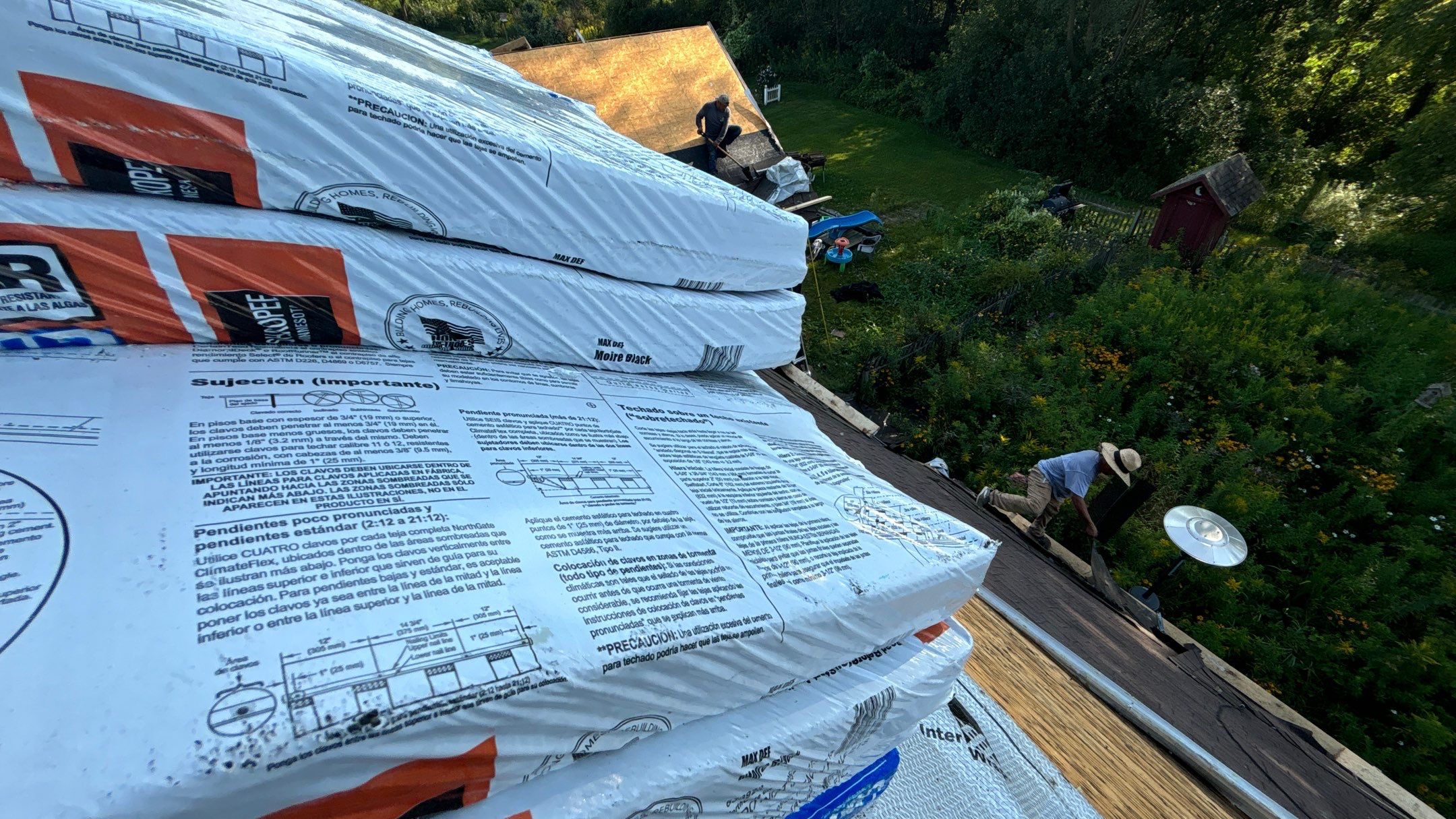 Roof Replacement using CertainTeed Northgate by 180 Contractors