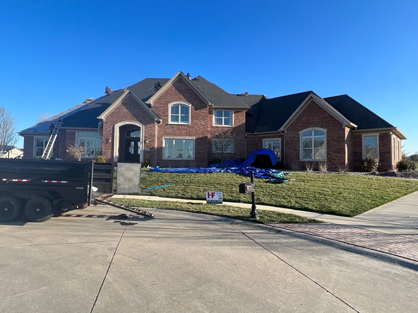Complete Roof Installation  by H&F Exteriors