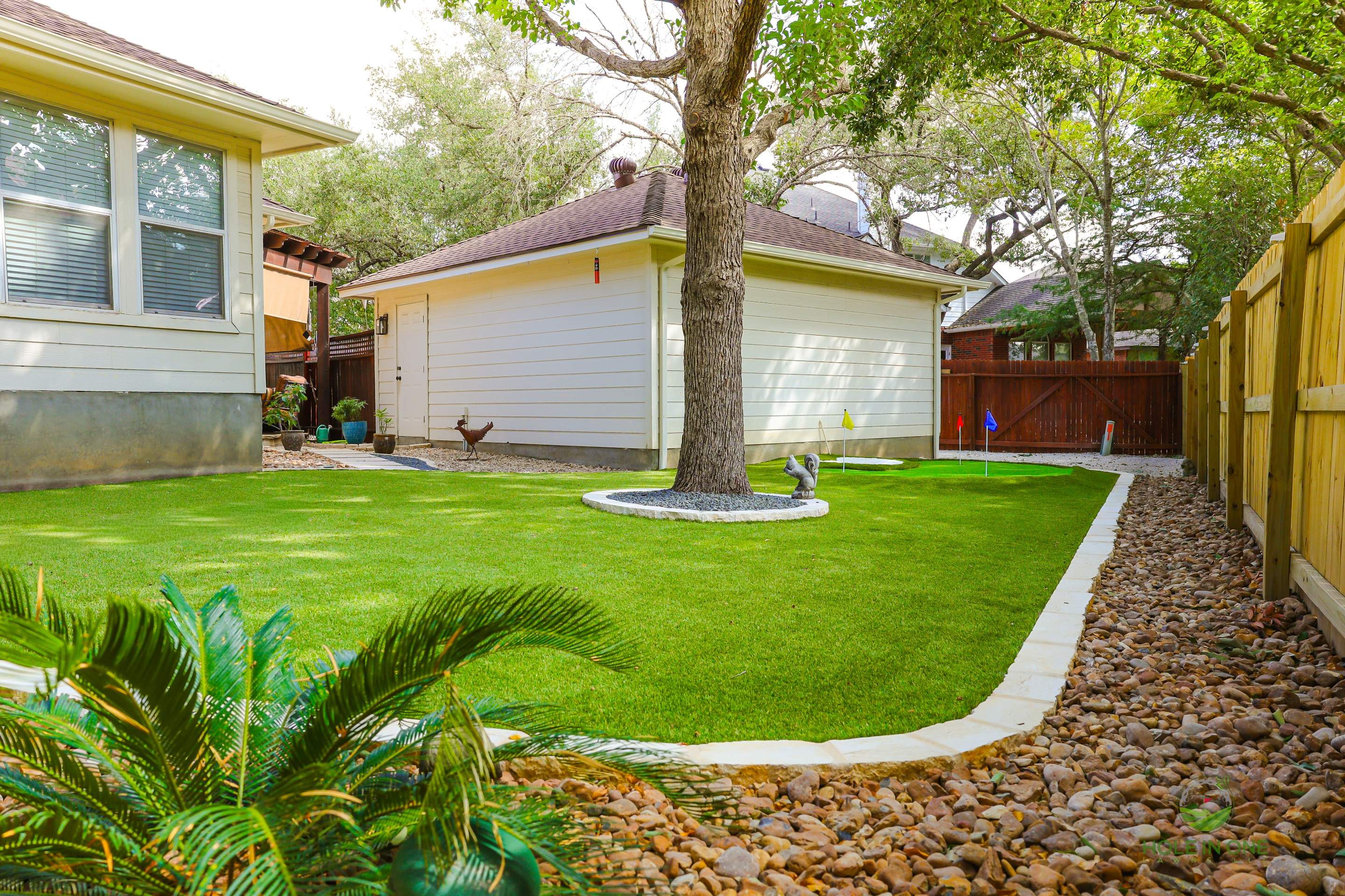 Fossil Springs, Helotes Tx. by Hole In One Lawns, LLC
