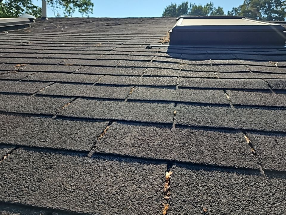 Atlas Pinnacle, Color: Weathered Wood, Drip Edge: Color: Royal Brown by Eagle Eye Roofing
