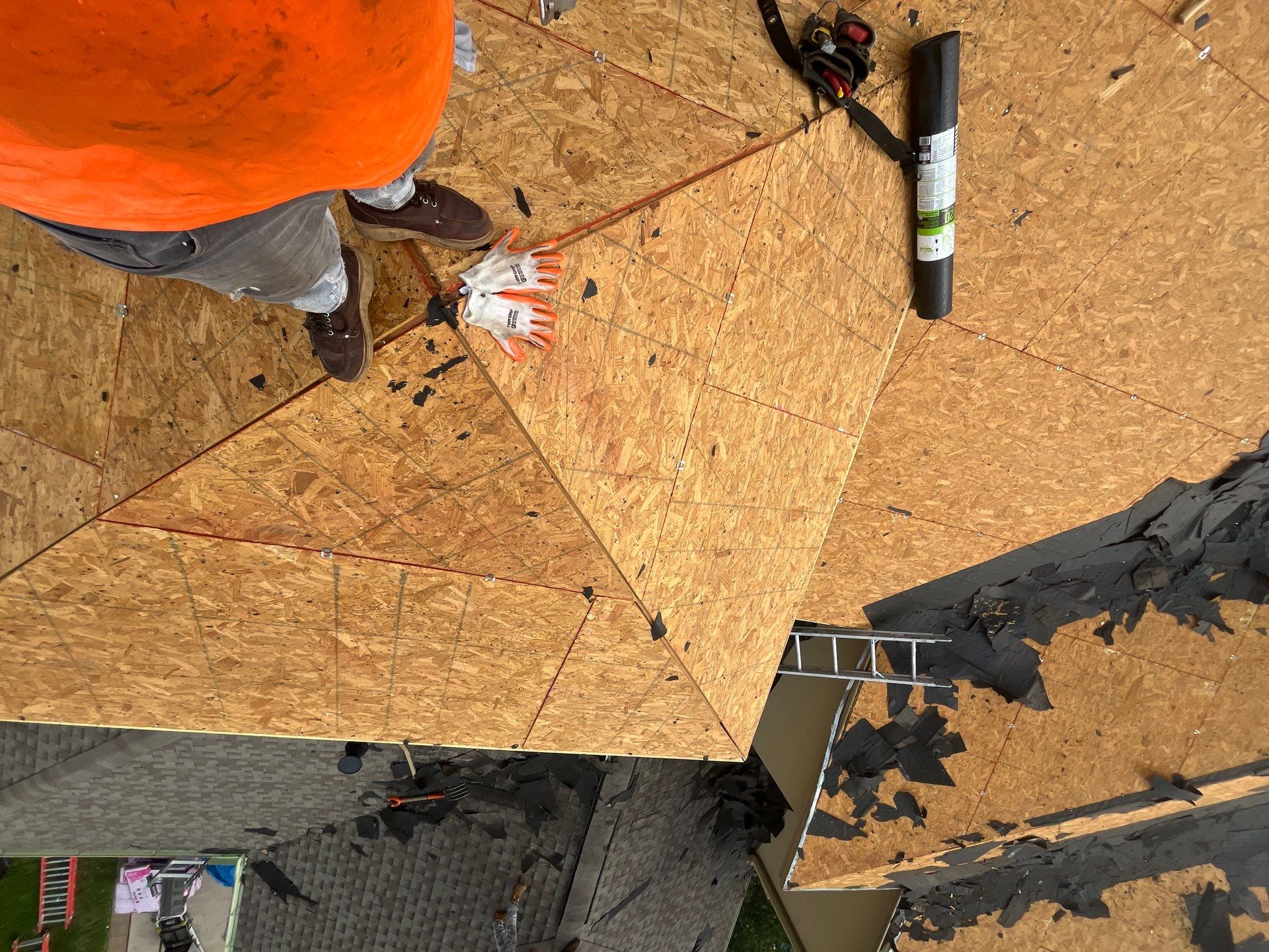 Residential Roofing Installation using Owen's Corning Duration (Lifetime) Shingles by Roof Repair Company