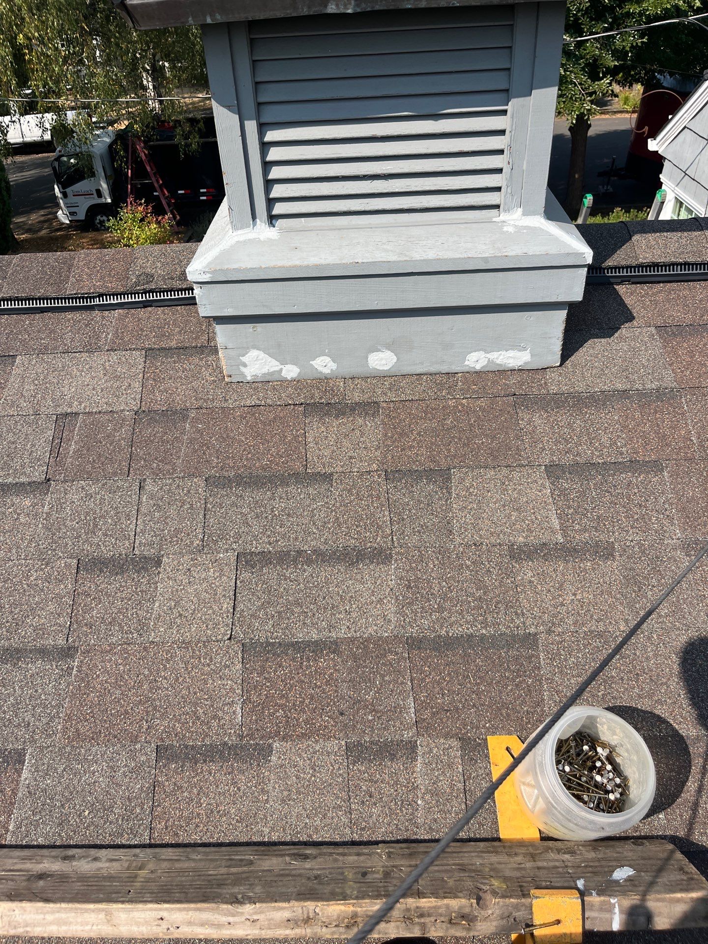 Project in Portland by Tom Leach Roofing