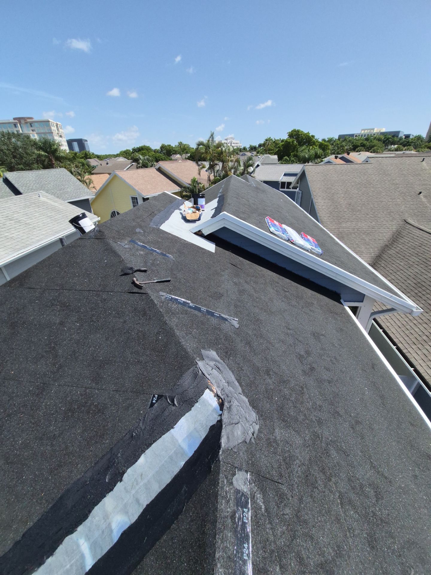 Residential Roofing Installation using GAF by BLUES BROTHERS ROOFING