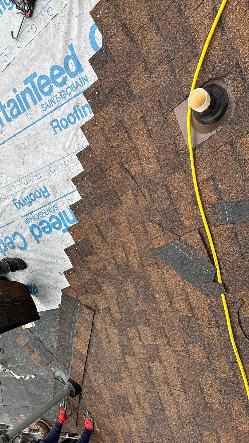 Roof Replacement using CertainTeed Landmark by 180 Contractors