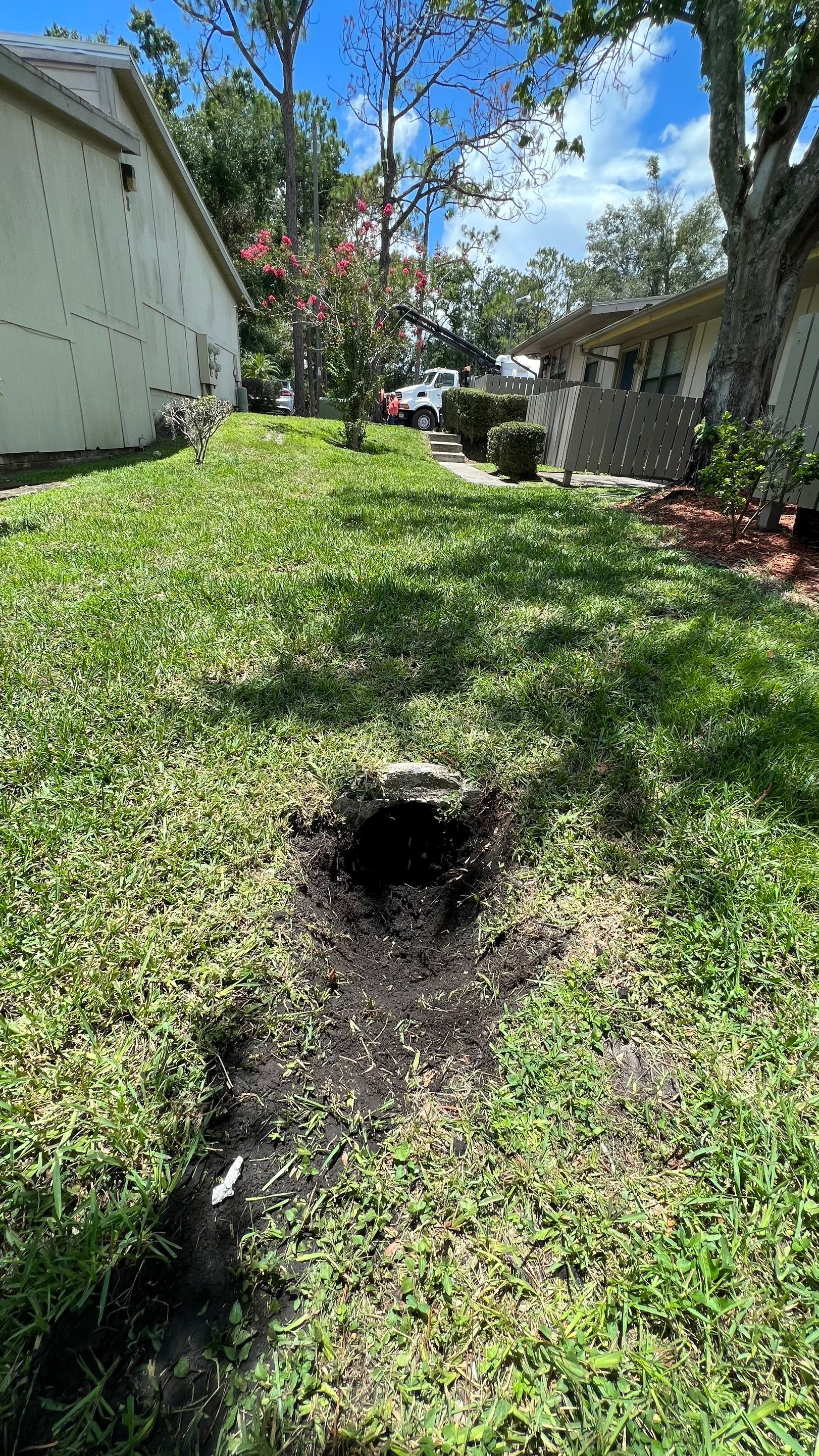 Apartment Complex Storm Water System Cleaning and Maintenance by APS Power & Water