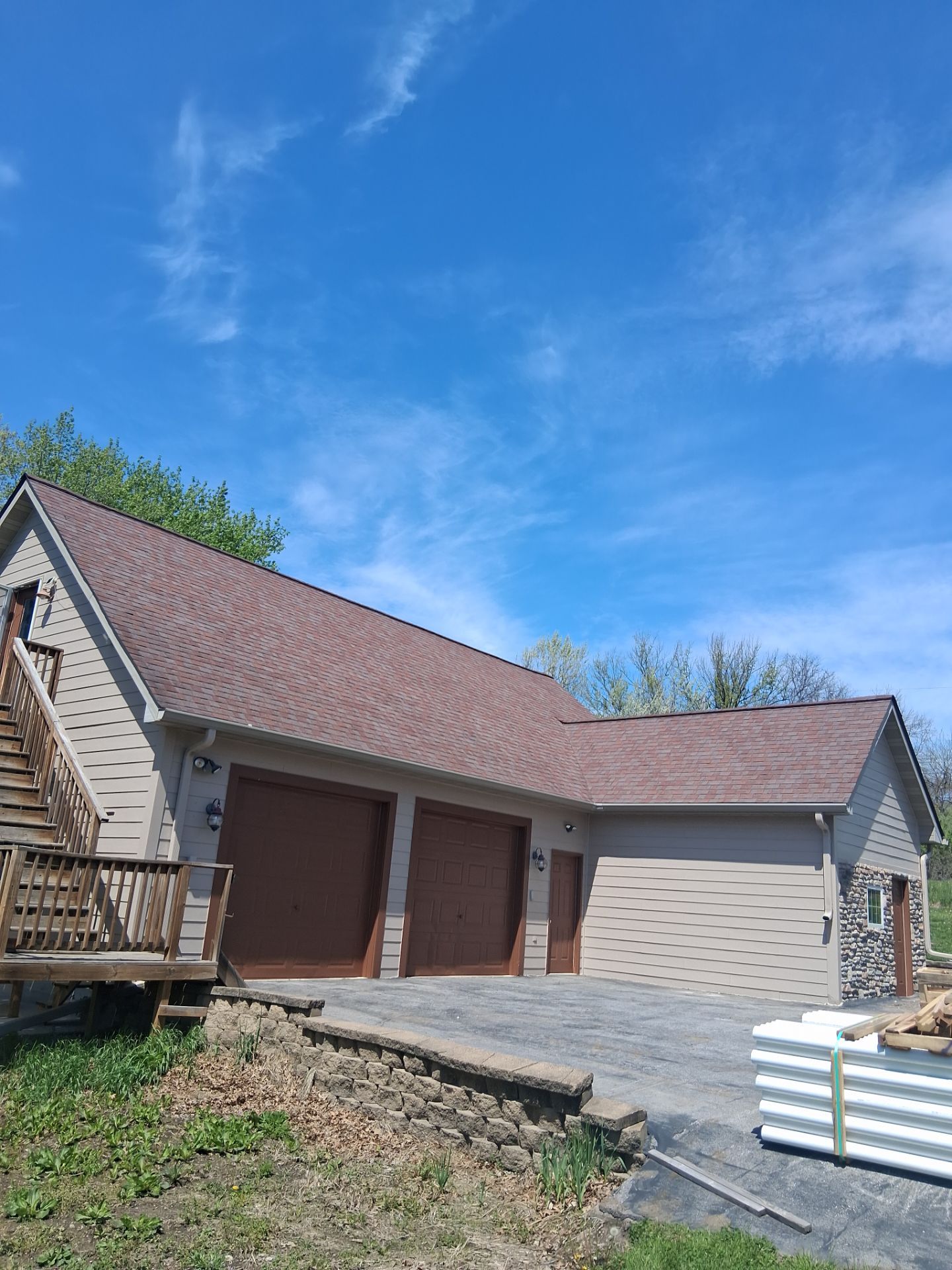 Residential Exterior Repaint Including Shop and Shed  by Midwest Paint LLC