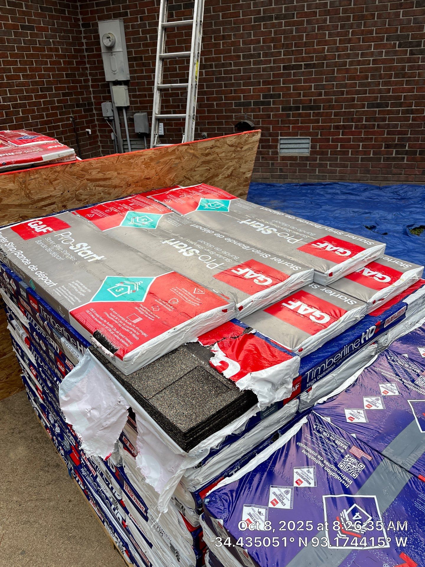 Full Residential Roof Replacement with GAF Timberline HDZ Shingles in Hot Springs by Temple Roofing and Exteriors