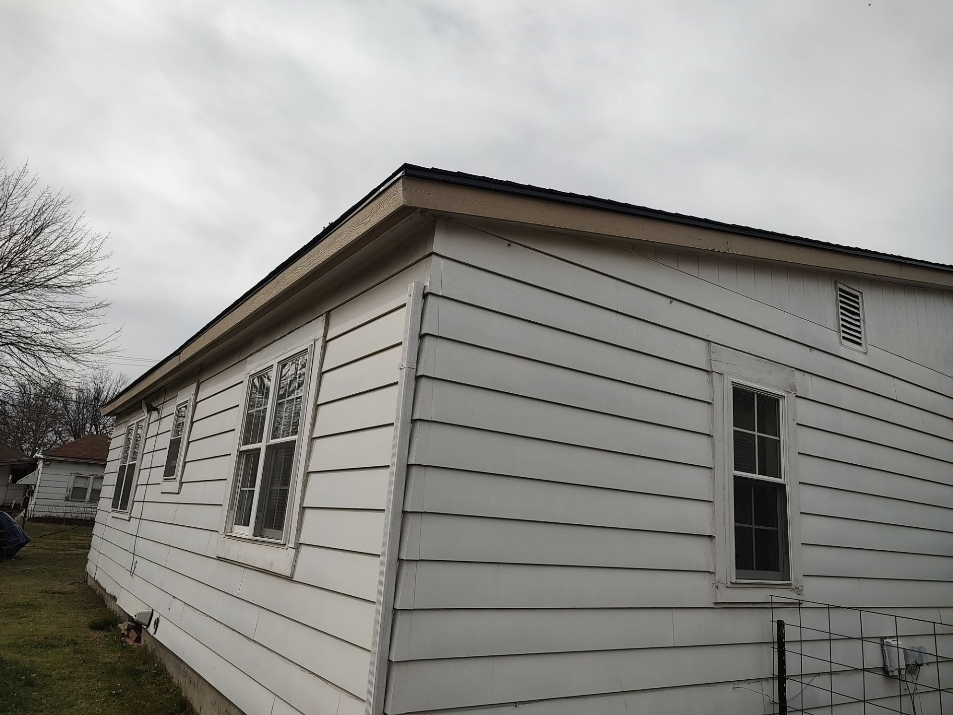 Storm damage restoration project by In & Out Construction & Remodeling, LLC