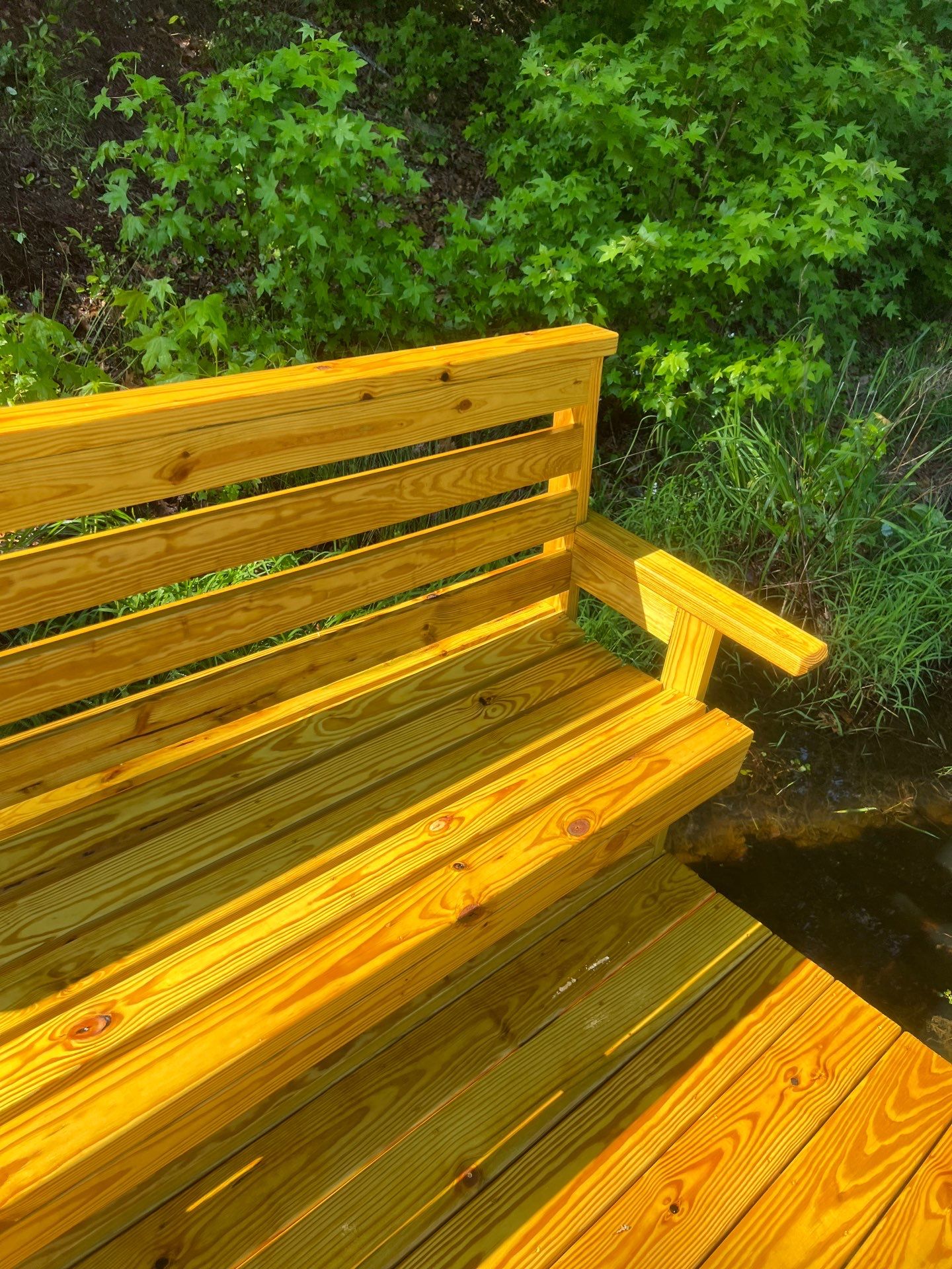 Dock using Wood Sealant by DuraSeal