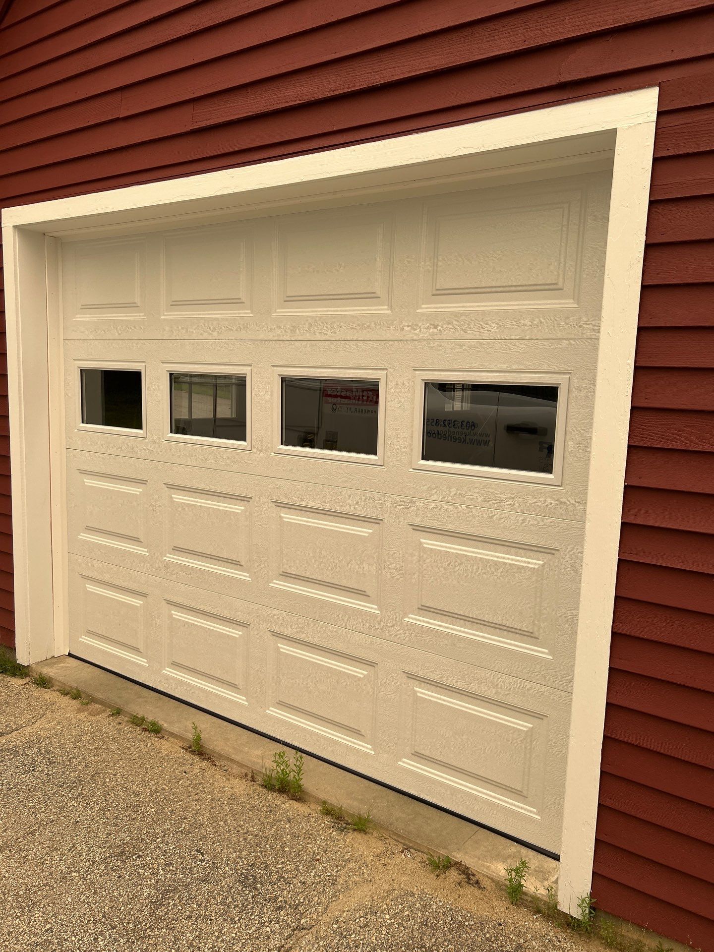 Door Installation using Clopay Classic Steel Garage Door by Keene Door
