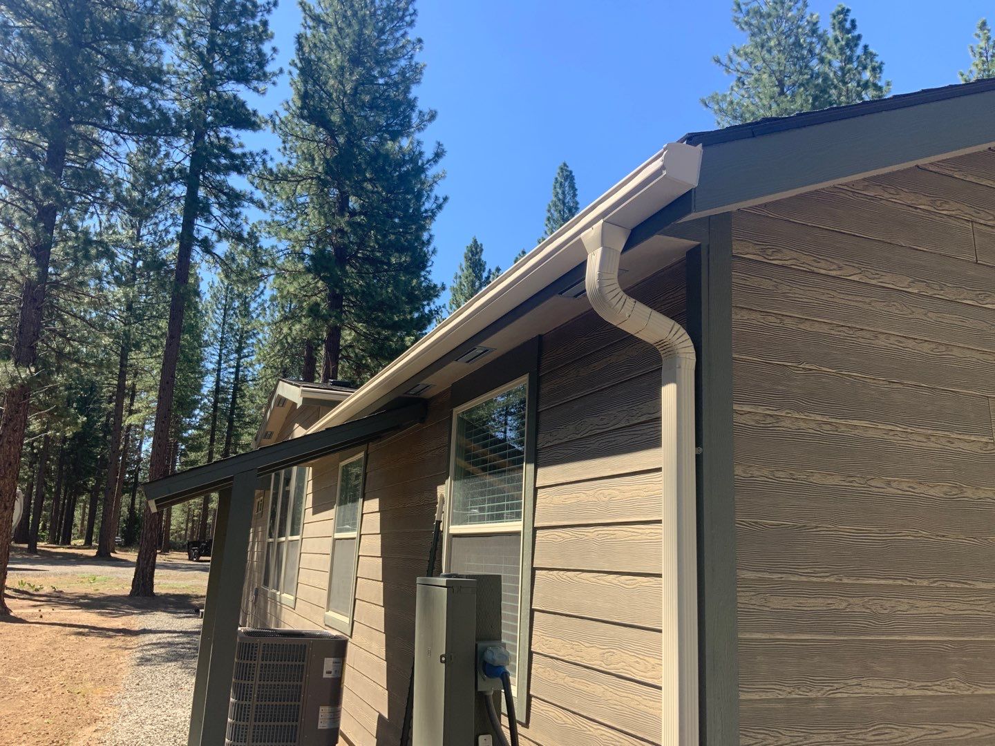 Gutter Installation using Englert LeafGuard Gutters by Byers Enterprises 