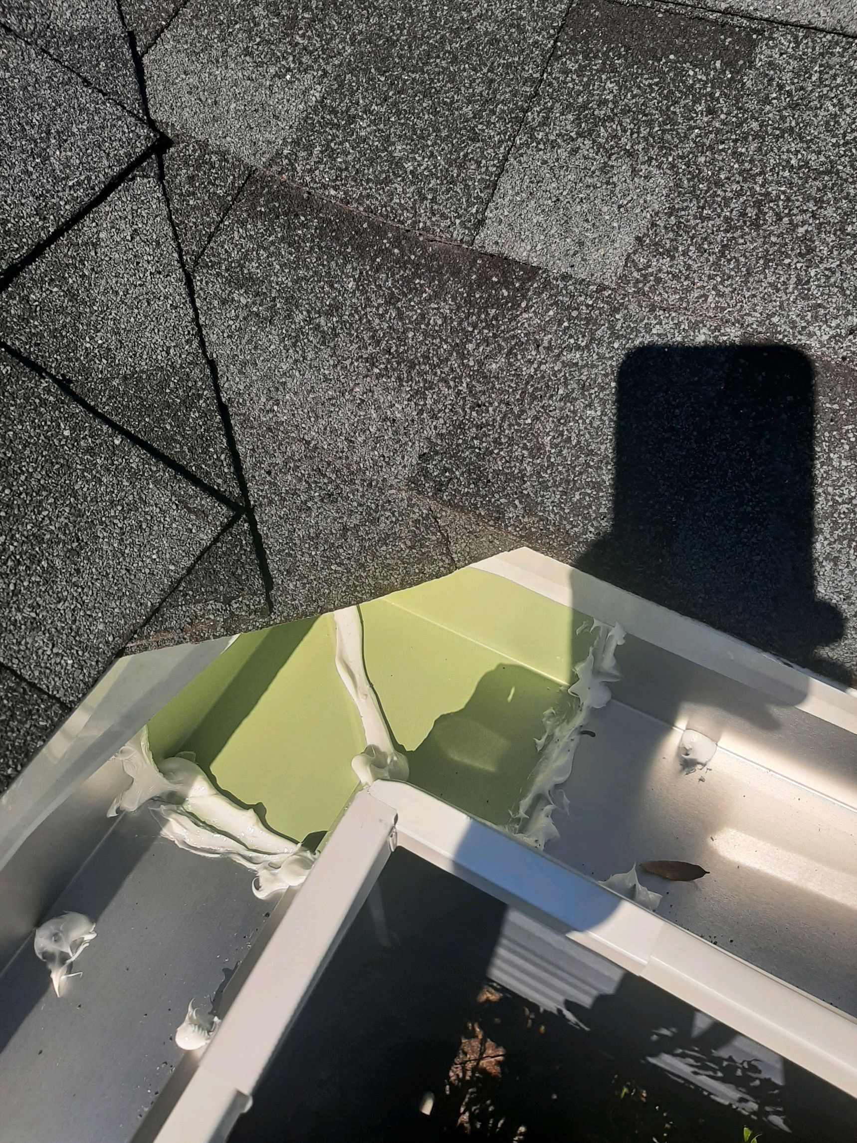 Gutter Installation using K-Style Seamless Gutters by Gutter Professors